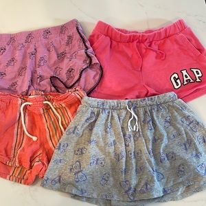 Size medium, 7/8 girl shorts